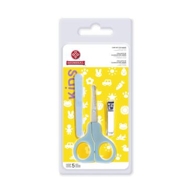 Kit de Cuidados para Bebê Mundial Kids BC-199A Azul