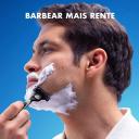 Kit Carga para Aparelho de Barbear Gillette Mach3 4 unidades + Creme de Barbear Proteção e Conforto 150ml