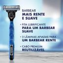 Kit Barbeador Gillette Mach3 Acqua Grip 1 aparelho + 2 cargas