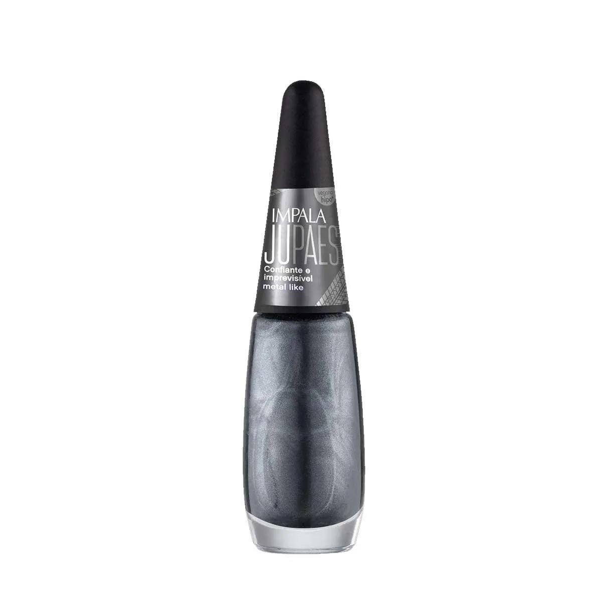 Esmalte Impala Ju Paes Metal Like Confiante e Imprevisível Hipoalergênico 7,5ml