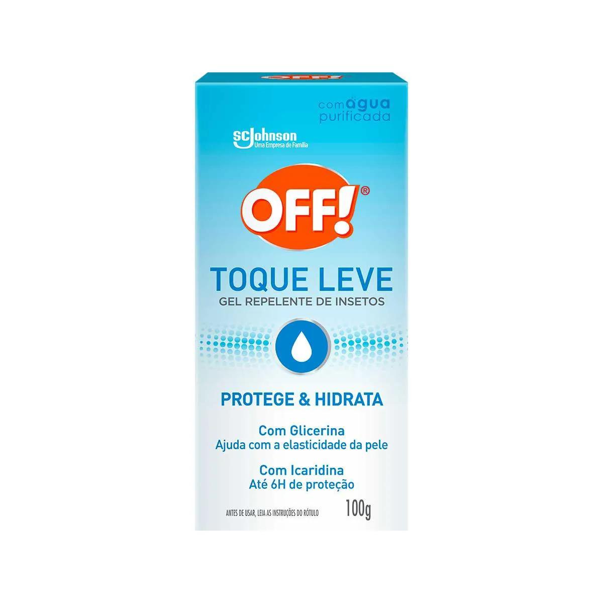 Repelente de Insetos OFF! Toque Leve Gel 100g