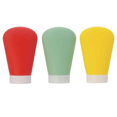 Kit Viagem Needs Silicone 3 Frascos + Necessaire