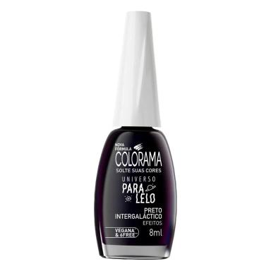 Esmalte Colorama Efeitos Universo Paralelo Preto Intergaláctico 8ml