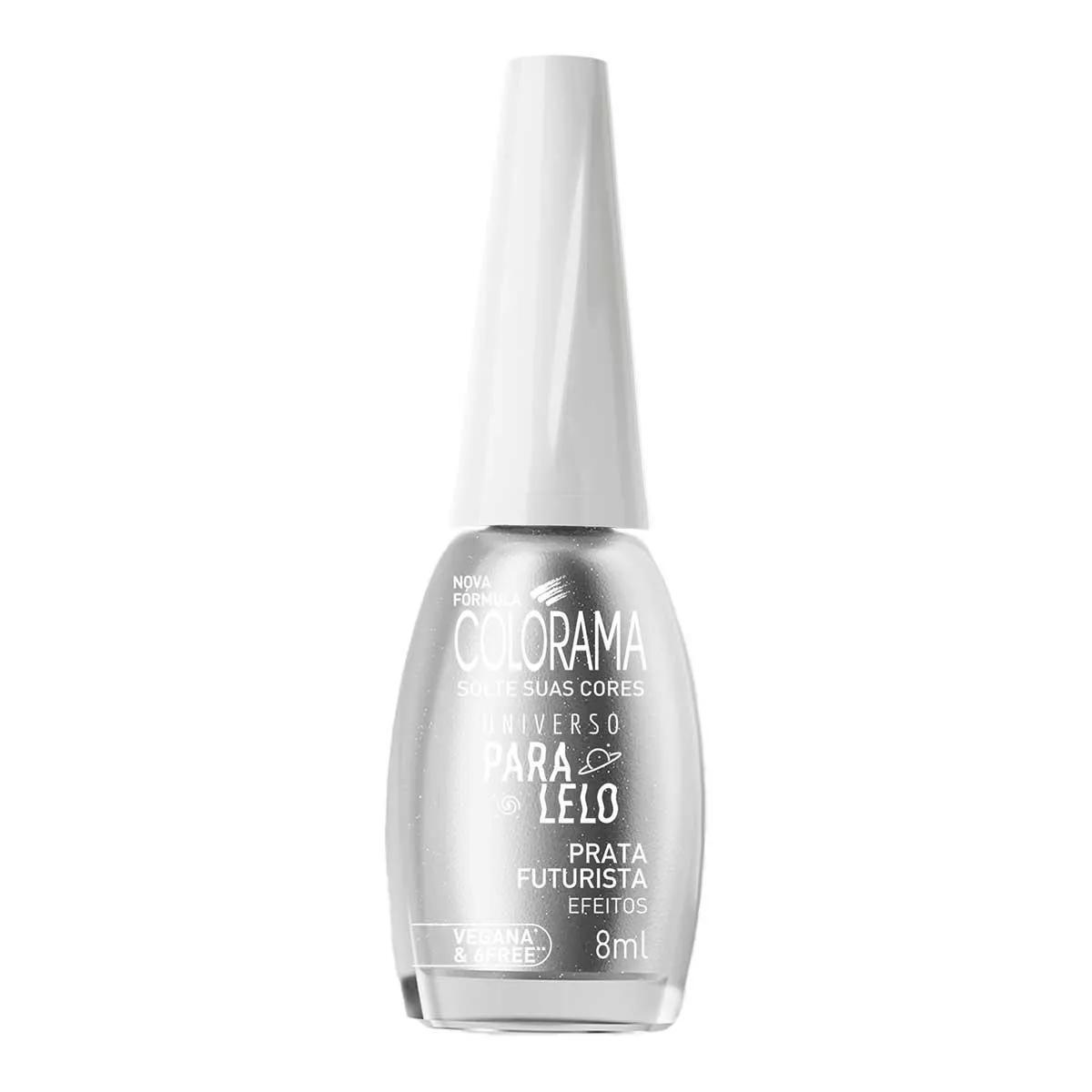 Esmalte Colorama Efeitos Universo Paralelo Prata Futurista 8ml