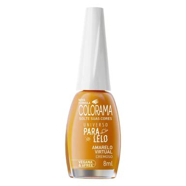 Esmalte Colorama Cremoso Universo Paralelo Amarelo Virtual 8ml