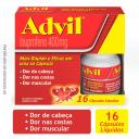 Advil Extra Alivio Ibuprofeno 400mg 16 cápsulas