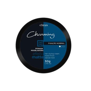 Pomada Modeladora Cless Charming Men Normal Efeito Matte com 50g