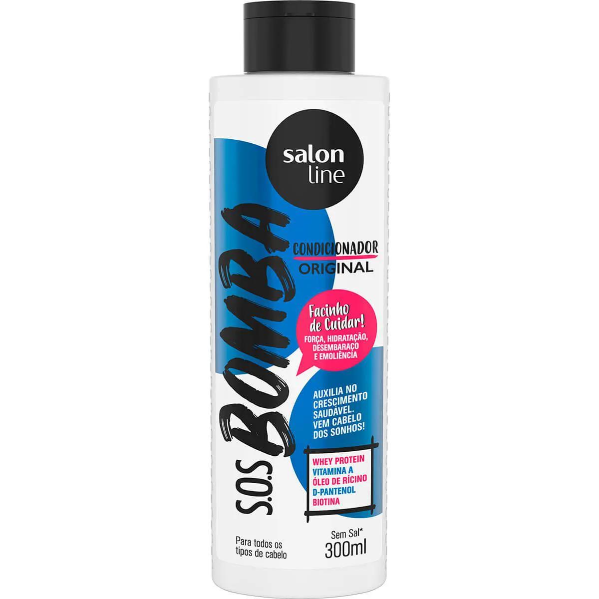 Condicionador Salon Line S.O.S Bomba Original com 300ml