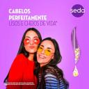 Creme para Pentear Seda Liso Perfeito com 300ml