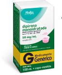 Dipirona Monoidratada 50mg/ml Solução Oral Sabor Framboesa 100ml Medley Genérico