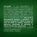Novalgina Dipirona Monoidratada 500mg 30 comprimidos