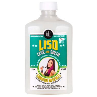 Shampoo Antifrizz Liso, Leve e Solto Lola Cosmetics