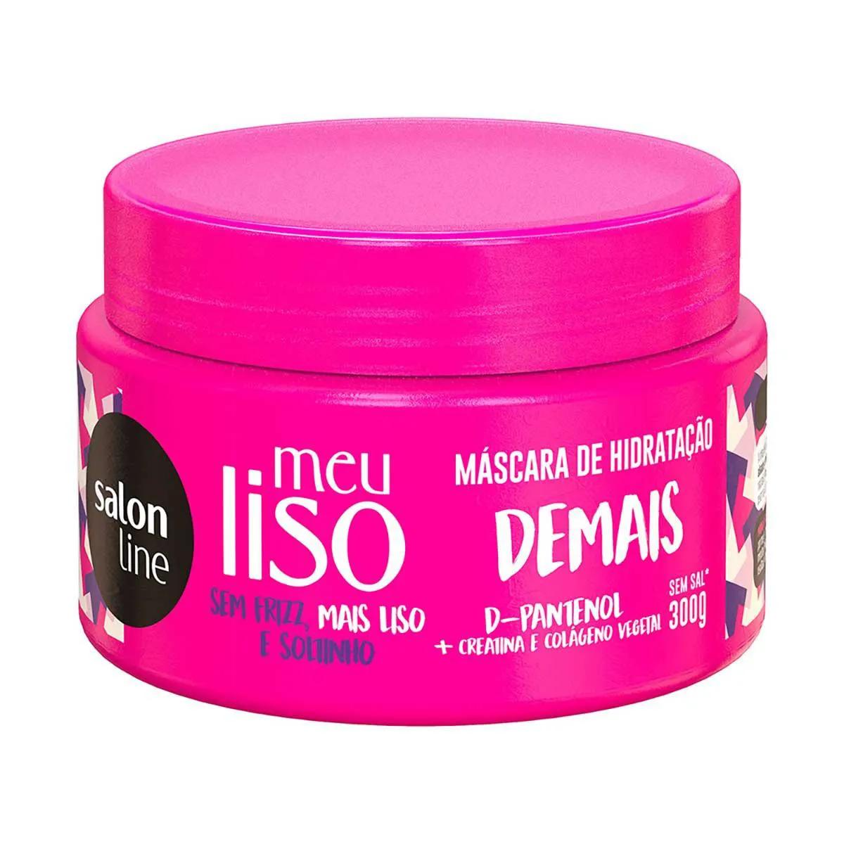 Máscara de Hidratação Capilar Salon Line Meu Liso Demais com 300g