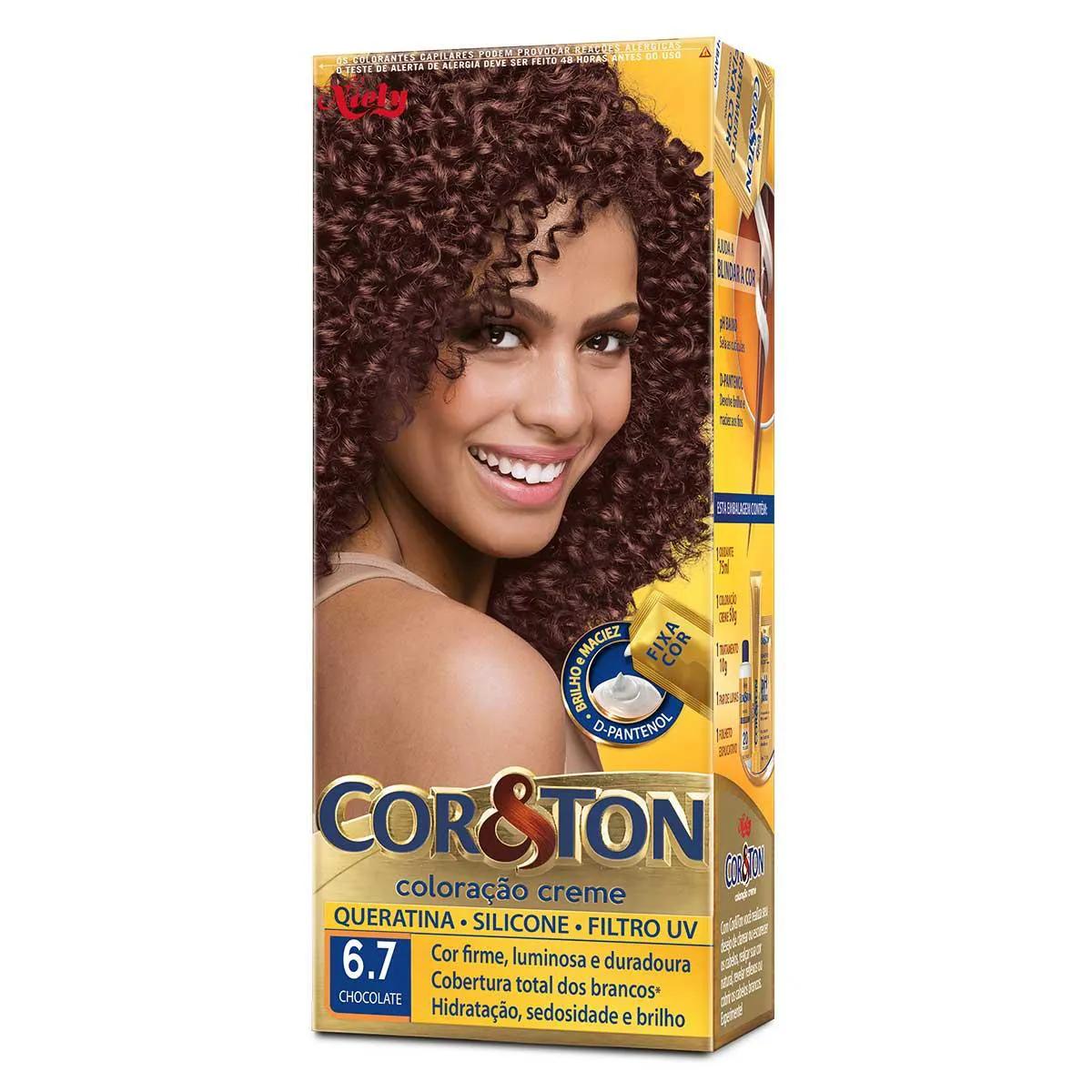 Tintura Cor&Ton Niely 6.7 Chocolate
