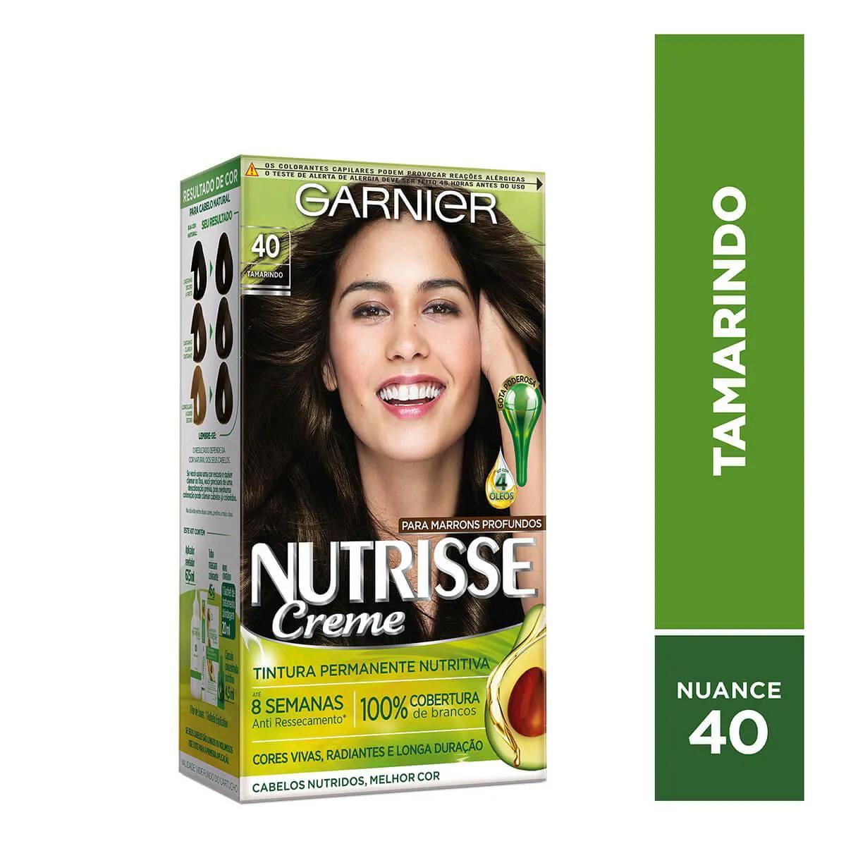 Tintura Permanente Nutrisse Creme 40 Tamarindo