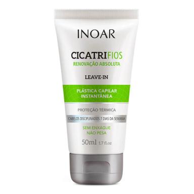 Leave in Inoar CicatriFios Plástica Capilar com Proteção Térmica com 50ml