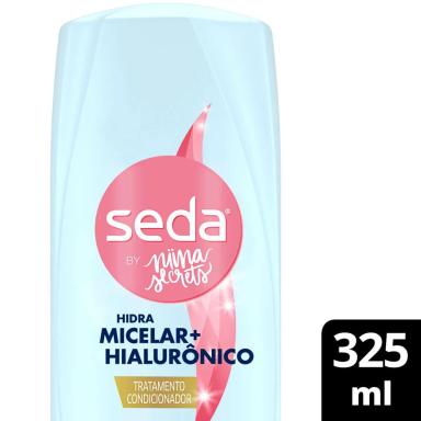 Condicionador Seda Hidra Micelar e Hialurônico by Niina Secrets com 325ml