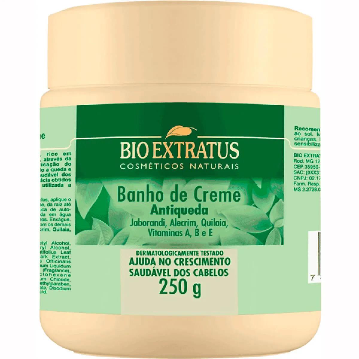Creme de Tratamento Antiqueda Bio Extratus Banho de Creme para Cabelos com 250g