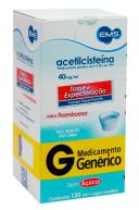 Acetilcisteína 40mg/ml Xarope Sabor Framboesa 120ml EMS Genérico