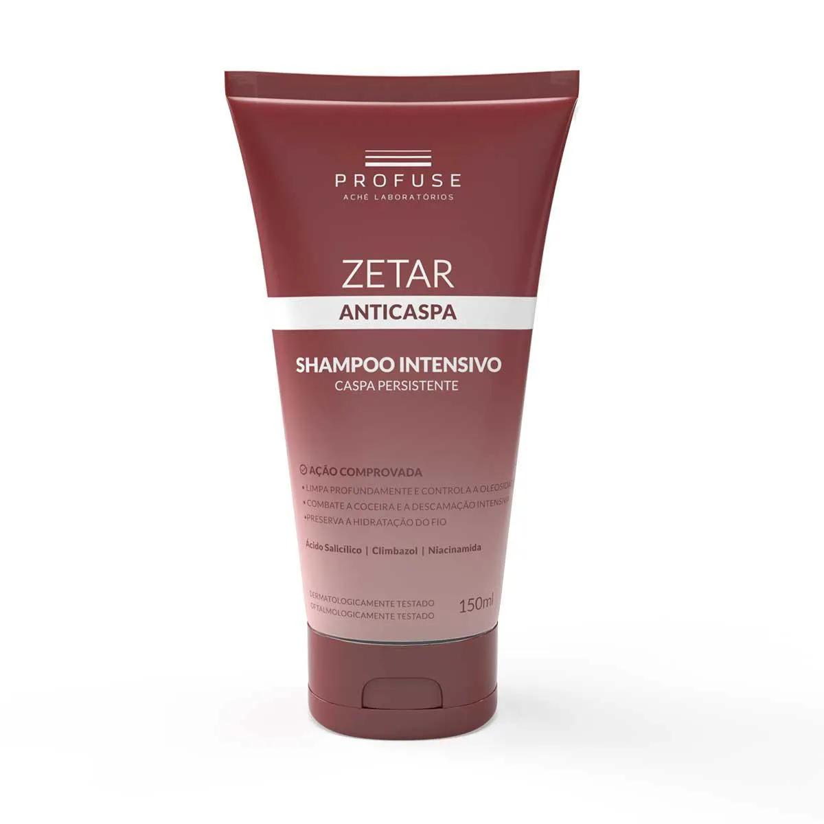 Shampoo Anticaspa Profuse Zetar Intensivo com 150ml