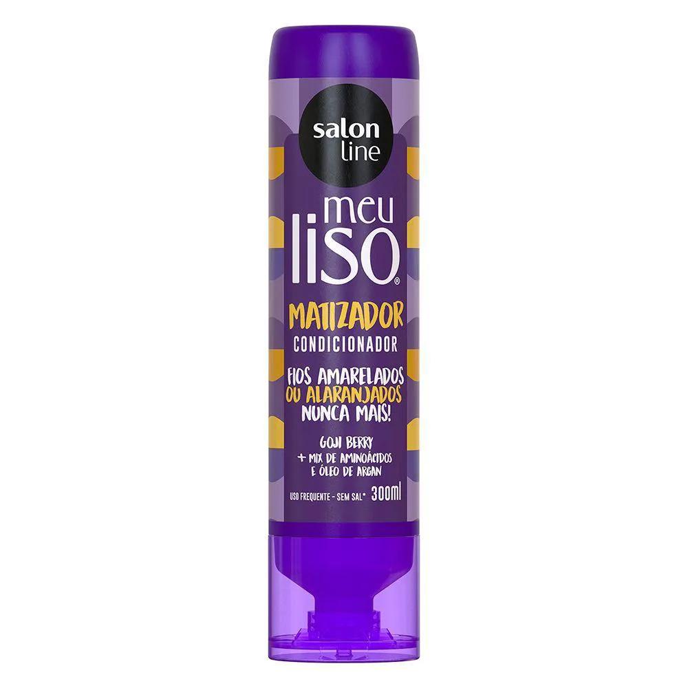 Condicionador Salon Line Meu Liso Matizador Loiro 300ml