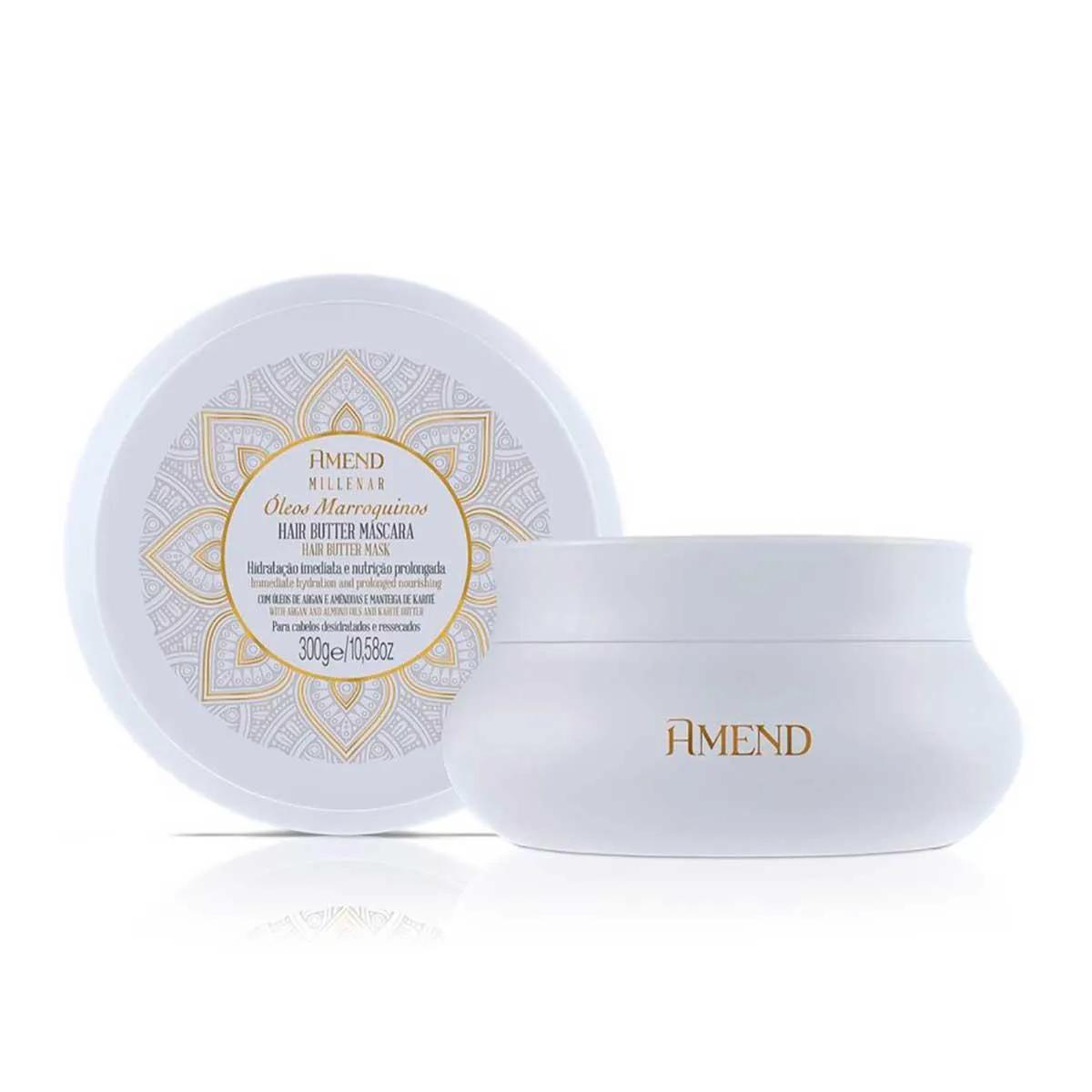 Máscara Capilar Amend Hair Butter Óleos Marroquinos com 300g