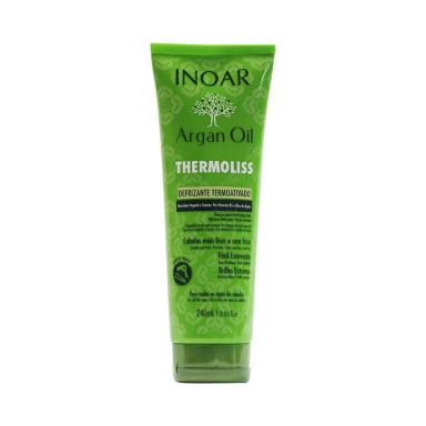 Defrizante Termoativado Inoar Argan Oil Thermoliss para Cabelos com 240ml