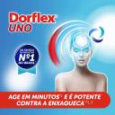 Dorflex UNO para Enxaqueca Dipirona Monoidratada 1g 10 comprimidos efervescentes