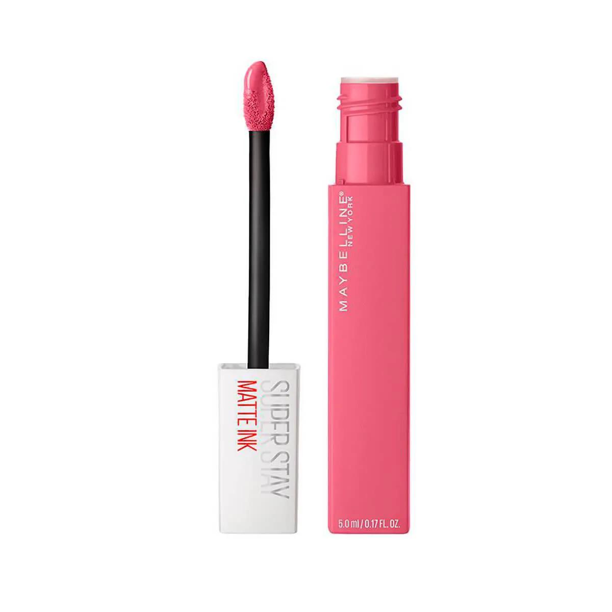 Batom Líquido Longa Duração Maybelline SuperStay Matte Ink City Edition 125 Inspirer 5ml