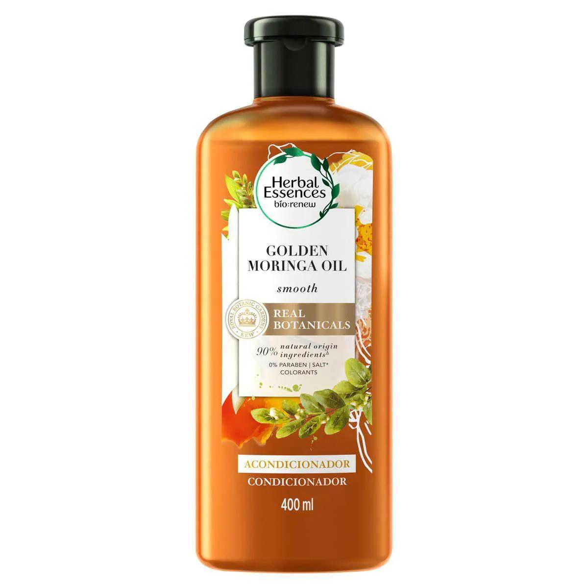 Condicionador Herbal Essences Bio:Renew Óleo de Moringa Dourada com 400ml