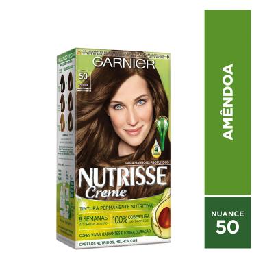 Tintura Permanente Nutrisse Creme 50 Amêndoa