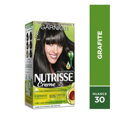 Tintura Permanente Nutrisse Creme 30 Grafite
