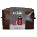 Kit QOD Barber Shop Killer Shampoo com 220ml + Pomada Modeladora com 70g + Nécessaire