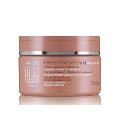 Máscara Capilar Amend Luxe Creations Blonde Care Cabelos Loiros com 150g