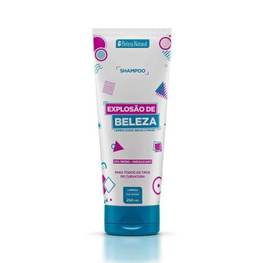 Shampoo Beleza Natural Explosão de Beleza Cabelos Crespos e Cacheados com 250ml