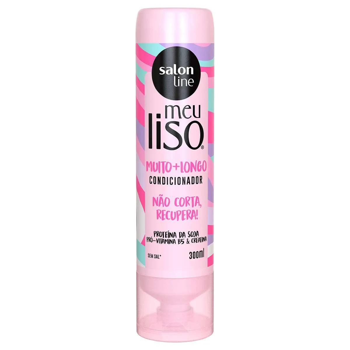 Condicionador Salon Line Meu Liso Muito+ Longo com 300ml
