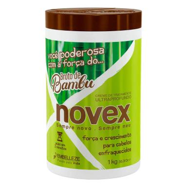 Creme de Tratamento Novex Broto de Bambu com 1kg