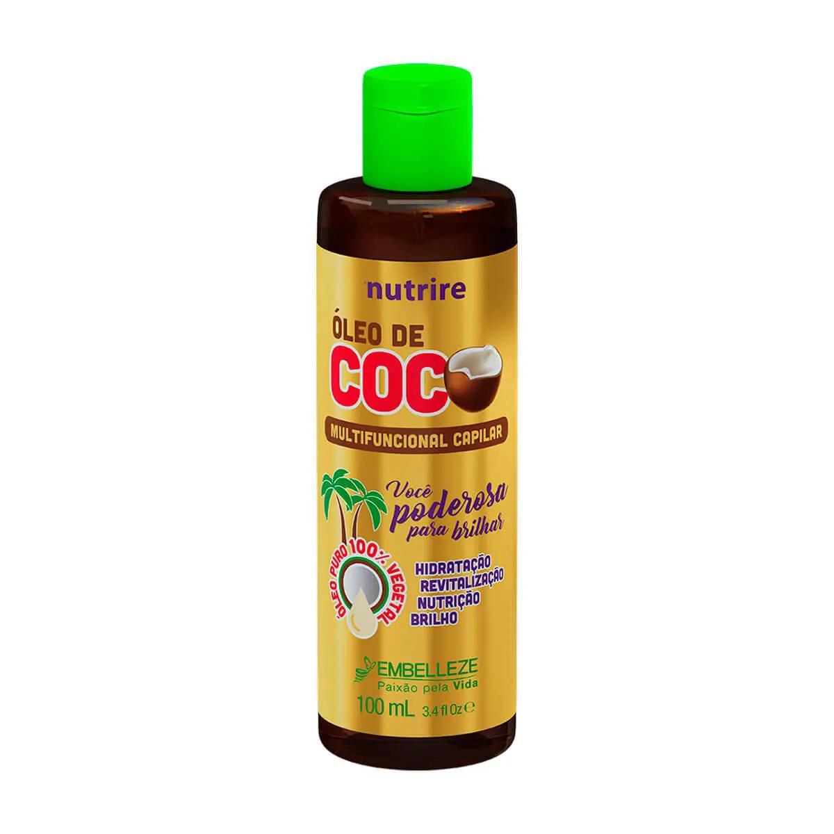 Óleo de Coco Novex Multifuncional Capilar com 100ml
