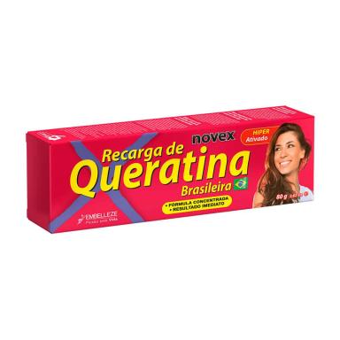 Recarga de Queratina Novex com 80g