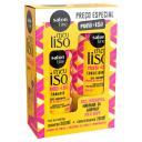 Kit Salon Line Meu Liso Muito + Liso Shampoo + Condicionador com 200ml cada