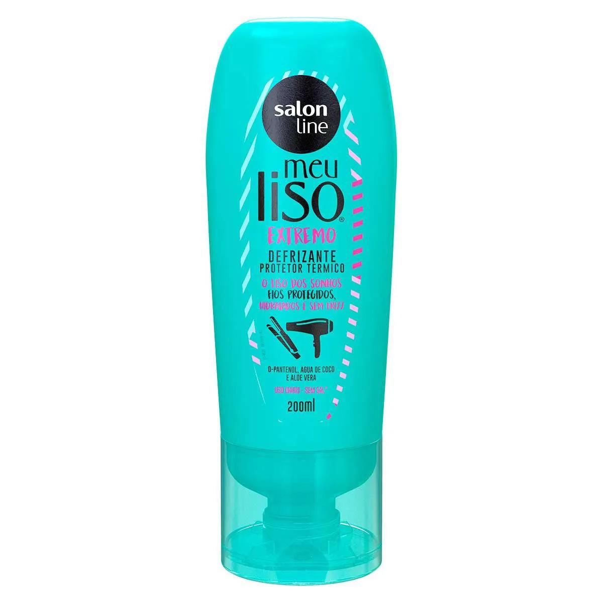 Defrizante Protetor Térmico Salon Line Meu Liso Extremo com 200ml