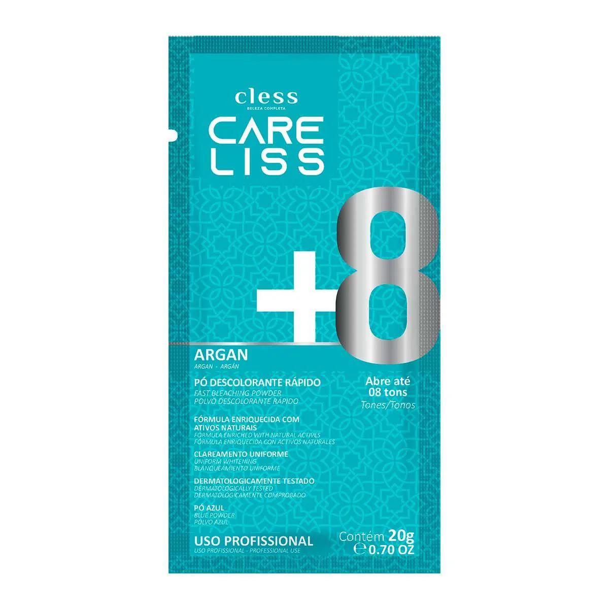 Pó Descolorante Care Liss Óleo de Argan com 20g