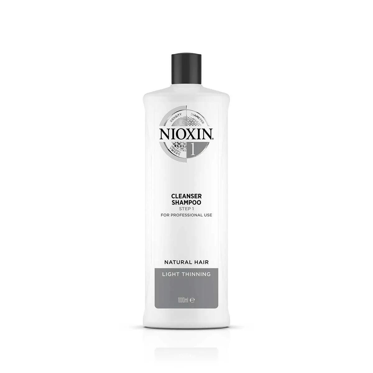 Shampoo Nioxin Sistema 1 Cleanser com 1000ml