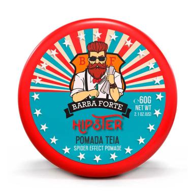 Pomada Modeladora para Cabelo Efeito Teia Hipster Barba Forte 60g