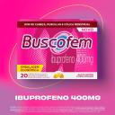 Buscofem Ibuprofeno 400mg 20 cápsulas