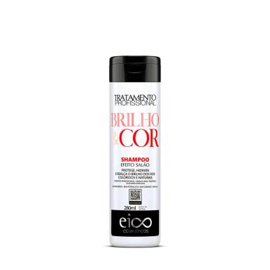 Shampoo Eico Efeito Salão Brilho & Cor 280ml