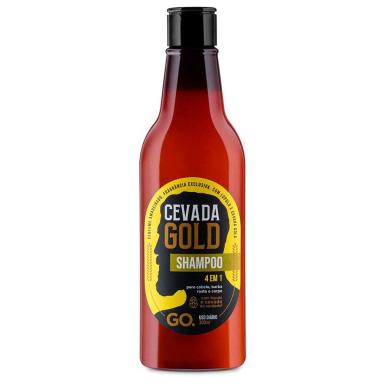 Shampoo Go. Cevada Gold 4 em 1 com 300ml