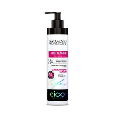 Condicionador/Leave-In Eico Life Liso Mágico com 280ml