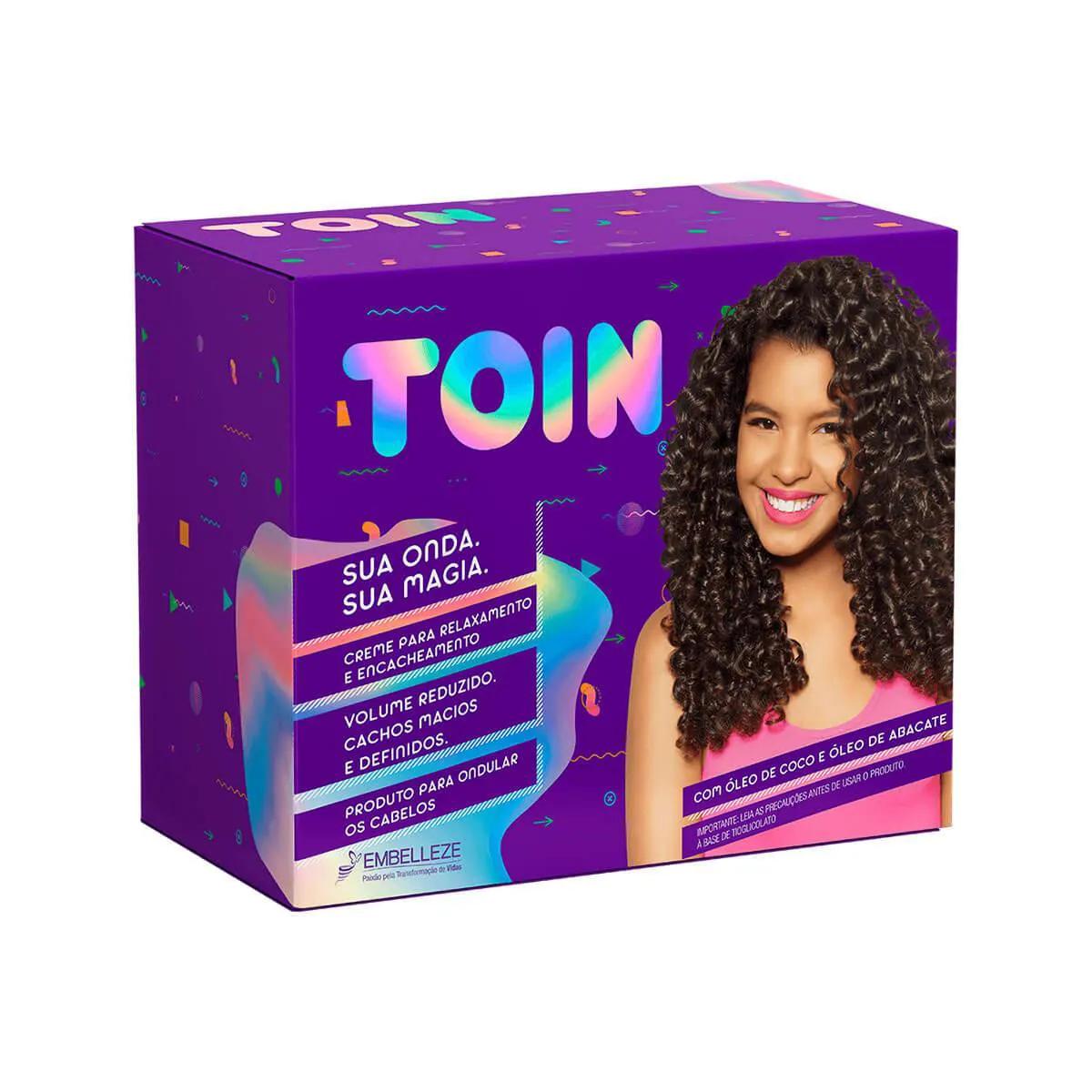 Kit Creme para Relaxamento e Encacheamento ToinFloft com 1 Unidade