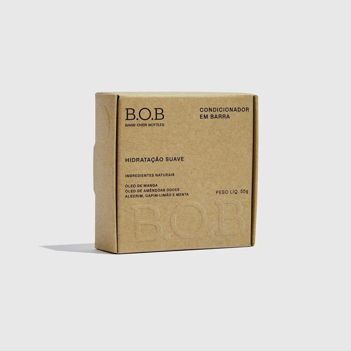 Condicionador em Barra B.O.B Hidratação Suave com 55g